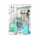 Tortadíszítő készlet (spatula+ecset+6db fej) (T-070116)