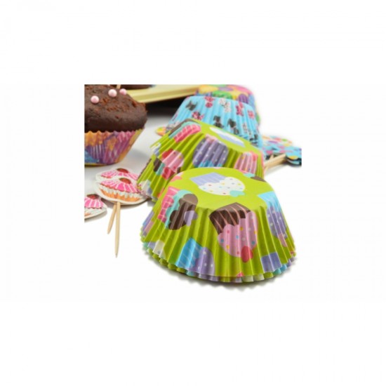 Muffinpapír díszitő szett 24+24db-os (12357) Muffinpapír díszitő szett 24+24db-os (12357)