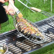 Halsütő grill rács nyeles 68x15cm (12958)
