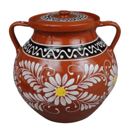 Káposztafőző fazék agyag 9 L (MARGARÉTA) (162823)