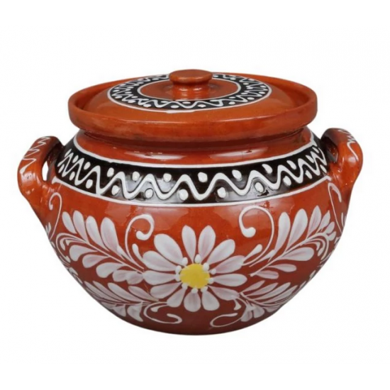 Káposztafőző fazék agyag 3 L (MARGARÉTA) (162827)