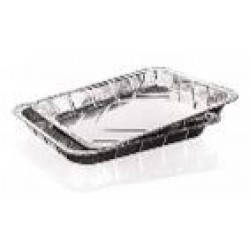 Alu. grill tepsi 2 db 36x26x4 cm BNQ
