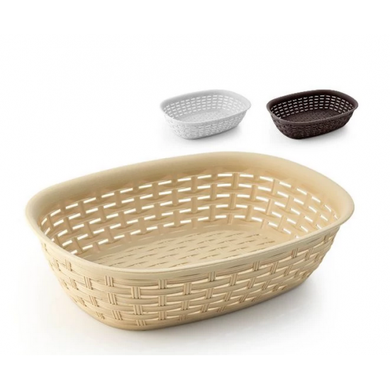 Kenyérkosár rattan 25x18x7 cm RS Kenyérkosár rattan 25x18x7 cm RS