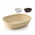 Kenyérkosár rattan 25x18x7 cm RS