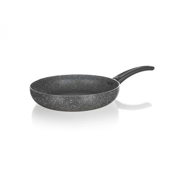Gránit serpenyő 28 cm szürke-sima BNQ