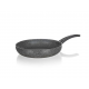 Gránit serpenyő 28 cm szürke-sima BNQ