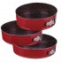 (BM-335-334) Tortaforma  3db-os PIROS-FEKETE