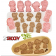 3D Snoopy sütikiszúró 8 db