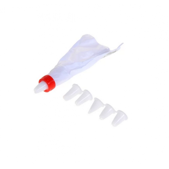 Cukrász habverő mini 18 cm ajándék habzsákkal (F009) Cukrász habverő mini 18 cm ajándék habzsákkal (F009)