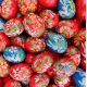 Fa-festett húsvéti tojás (124330-202504)