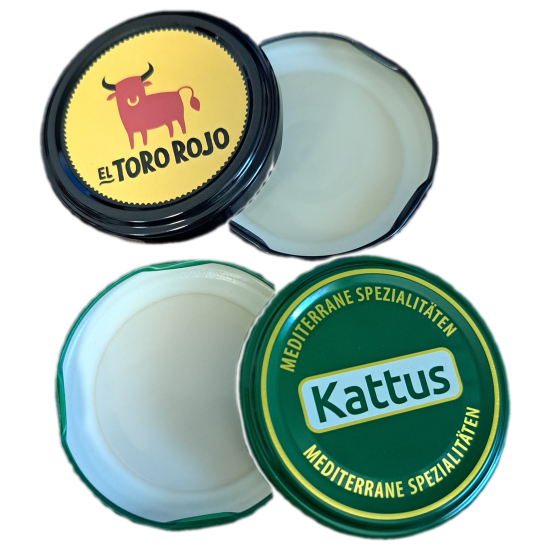 Befőttes üvegtető 63mm (21340) kicsi 25/cs