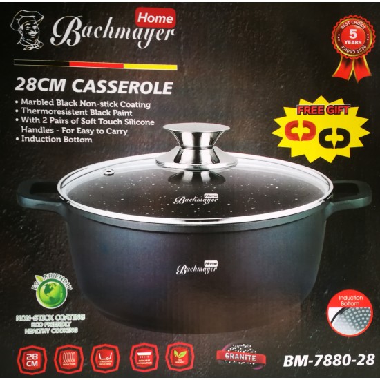 (BM-7770-28) Casserole lábas CSÍKOS (BM-7770-28) Casserole lábas CSÍKOS