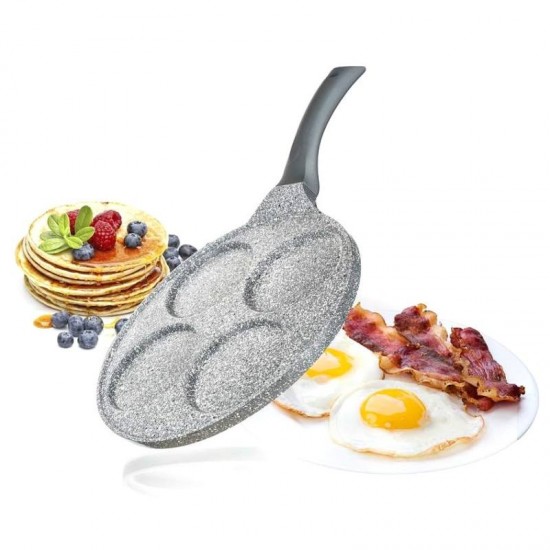 Tükörtojássütő 4 részes  26 cm gránit szürke-fekete (408162-594070) BNQ