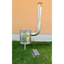 42 cm Parti üstház ROZSDAMENTES