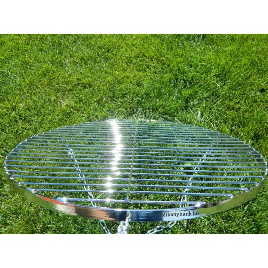 Grill rács  láncos-kerek 50 cm (Magyar termék)