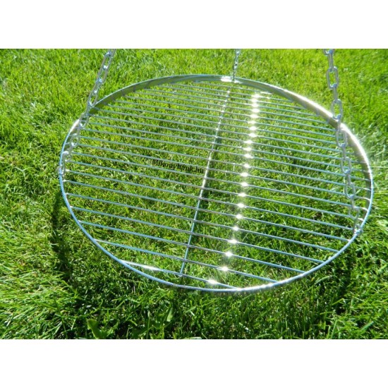 Grill rács  láncos-kerek 50 cm (Magyar termék)