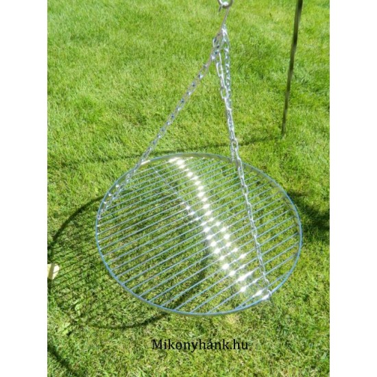 Grill rács  láncos-kerek 50 cm (Magyar termék)
