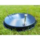 Tűztér zom. kicsi 34 cm + 3 db csavar