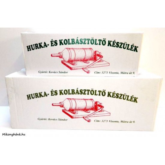 Hurka és kolbász töltő 4 literes magyar Hurka és kolbász töltő 4 literes magyar