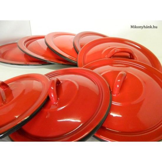20 cm-es zománcozott fedő (Bara)