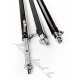 Teleszkópos állvány 120/70 cm fekete