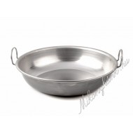 Rozsdamentes szeletsütő 46 cm füles vastag 1,2mm