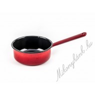 Nyeles zománcozott lábas 1.5 literes - 18 cm (Piros)