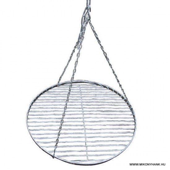 Grill rács  láncos-kerek 50 cm (Magyar termék)