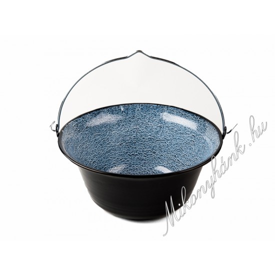 Zománcozott gulyásbogrács 13-14 liter