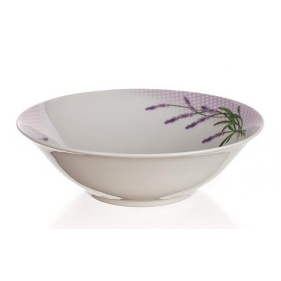 Levendula porcelán tál 15 cm