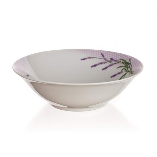 Levendula porcelán tál 15 cm