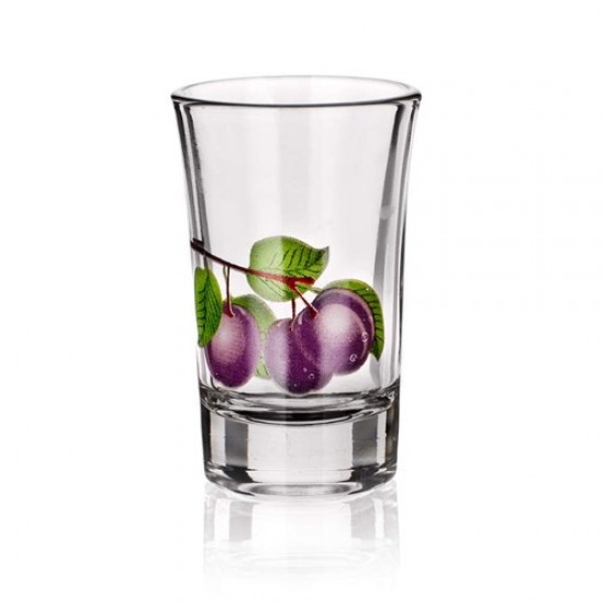 Pálinkás pohár készlet (4cl) 6darab (Szilva)