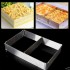 Állítható tortaforma téglalap-felezővel 5 cm 