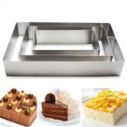 Tortaforma 3db-os fix téglalap (T010062) Viva