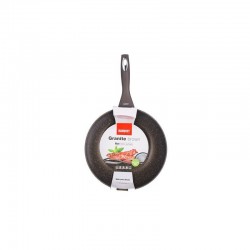 Wok gránit 28 cm PREMIUM Brown-Grey fém