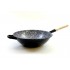 Wok zománcos nyeles 32 cm