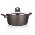 Gránit bevonatos edény fedővel 24 cm - 4,3 liter PRÉMIUM
